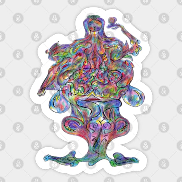 Buddha Sticker by sonigque